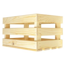 Ящик универсальный реечный PATTERN 340х225х195 мм дерево