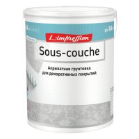 Грунтовка пигментированная для декоративных покрытий LIMPRESSION Sous-couche 4,5л, арт.150-478