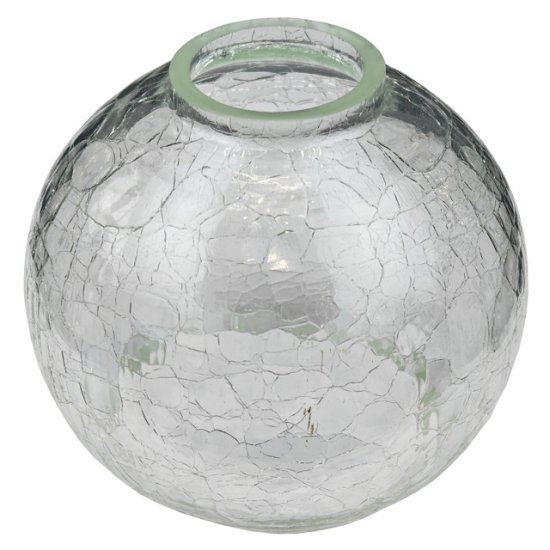 Плафон стекло Jupiter Lighting  Полушар кракле Е27 прозрачный
