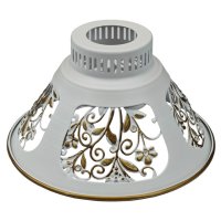 Плафон металл Jupiter Lighting Е27 белый с золотом