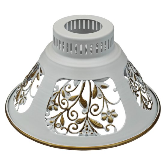 Плафон металл Jupiter Lighting Е27 белый с золотом