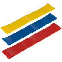 Набор эластичных лент для фитнеса 3шт. латекс