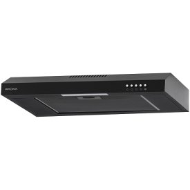 Вытяжка KRONA JILLIAN 600 black PB 60см 430куб черный