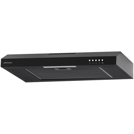 Вытяжка KRONA JILLIAN 600 black PB 60см 430куб черный