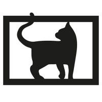Панно садовое модульное Кошка 3