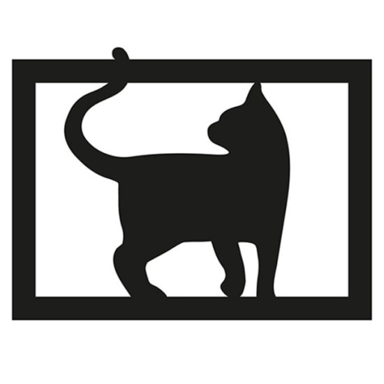 Панно садовое модульное Кошка 3