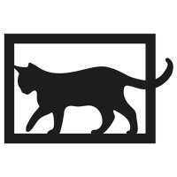 Панно садовое модульное Кошка 1