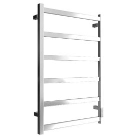 Полотенцесушитель электрический STOUT Jazz Quadro 800х500мм 132Вт хром