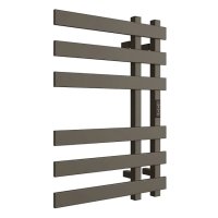 Полотенцесушитель электрический STOUT Neosoul Quadro 700х500мм 167Вт графит