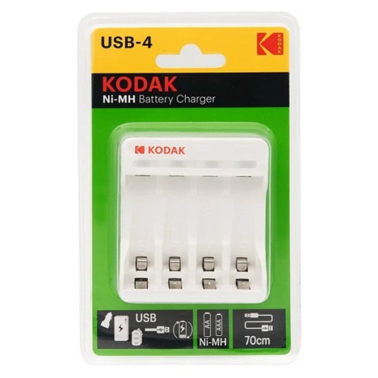 Зарядное устройство KODAK 4 разъема