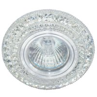 Светильник встраиваемый DE FRAN Speculum GU5.3 4000К зеркальный прозрачный