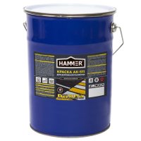 Краска АК-511 HAMMER для дорожной разметки 5кг желтая, арт.347543