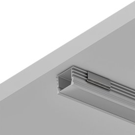 Профиль для ленты ARTE LAMP Сюрфейс 2м алюминий серый
