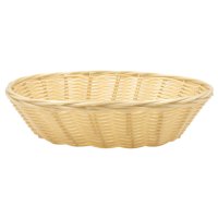 Корзинка HANDY HOME 2,9л 24х20х6см овальная бежевая полиротанг