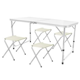 Комплект туристической мебели алюминий МДФ 5 предметов