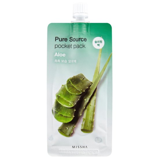 Маска для лица MISSHA Aloe ночная дой пак 10мл