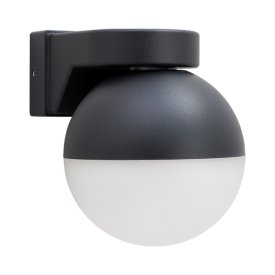 Светильник уличный настенный APEYRON Point 1хMAX 1xGX53 230В IP54 115х87х105мм чёрный/белый