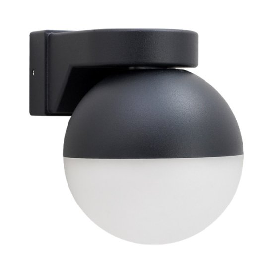 Светильник уличный настенный APEYRON Point 1хMAX 1xGX53 230В IP54 115х87х105мм чёрный/белый