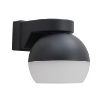 Светильник уличный настенный APEYRON 15Вт Point 1xGX53 230В IP54 115х87х86мм чёрный/белый