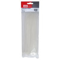 Стяжка кабельная 200х2,5мм 100шт белый