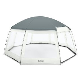 Купол для бассейна BESTWAY 58612 600х600х295см серый