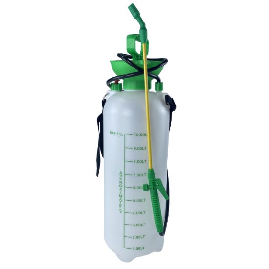 Опрыскиватель помповый UGO LOKS 10л зеленый, белый