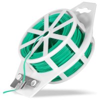 Проволока для подвязки растений MAXITERRA на катшуке 20м 2мм полиэтилен