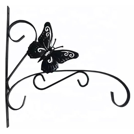Кронштейн декоративный для кашпо UGO LOKS Бабочка 29х23,5см
