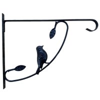 Кронштейн декоративный для кашпо UGO LOKS Птица 30х23,5см