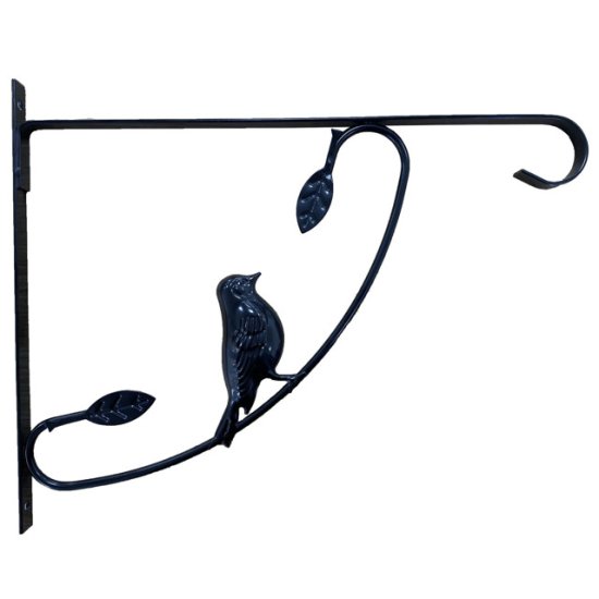 Кронштейн декоративный для кашпо UGO LOKS Птица 30х23,5см