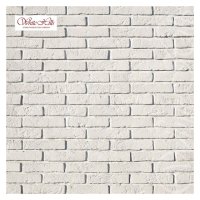 Плитка декоративная бетонная WHITE HILLS Бергамо Брик белый