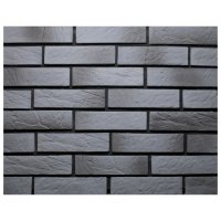 Плитка декоративная бетонная RAMO Растик брик серая