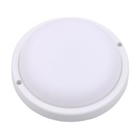 Светильник светодиодный влагозащищенный DE FRAN Жета 18Вт 4000К IP54 белый пластик круг
