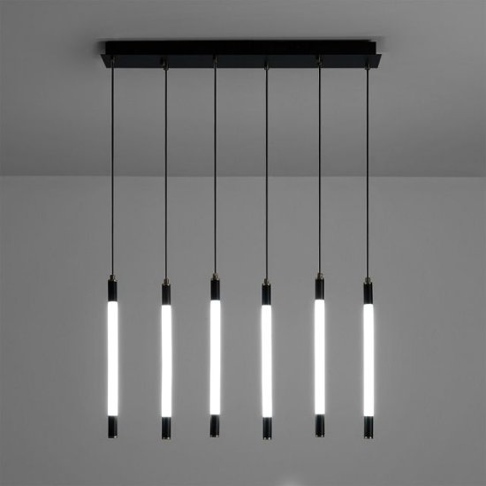 Светильник подвесной FREYA LedStick LED 40Вт черный