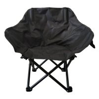 Кресло детское складное 350х350х570мм черный