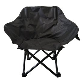 Кресло детское складное 350х350х570мм черный
