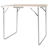 Стол туристический складной 800х600х700мм коричневый МДФ, сталь