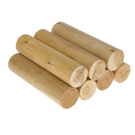 Дрова береза сухие круглые 15кг