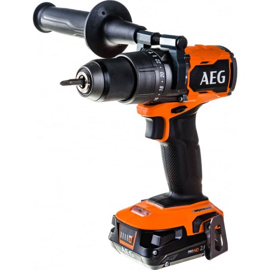 Ударная бесщеточная аккумуляторная дрель-шуруповерт AEG BSB18C3BL-X02C