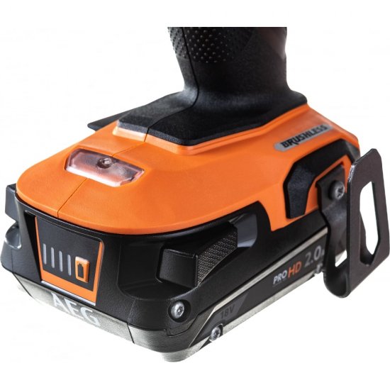 Ударная бесщеточная аккумуляторная дрель-шуруповерт AEG BSB18C3BL-X02C