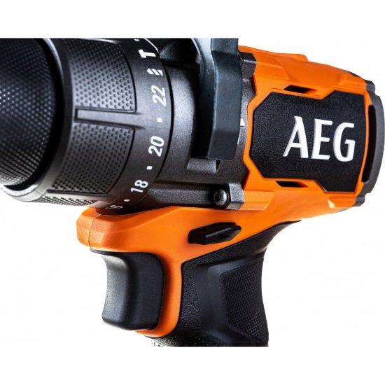 Ударная бесщеточная аккумуляторная дрель-шуруповерт AEG BSB18C3BL-X02C