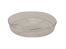 Поддон пластиковый d15см прозрачный