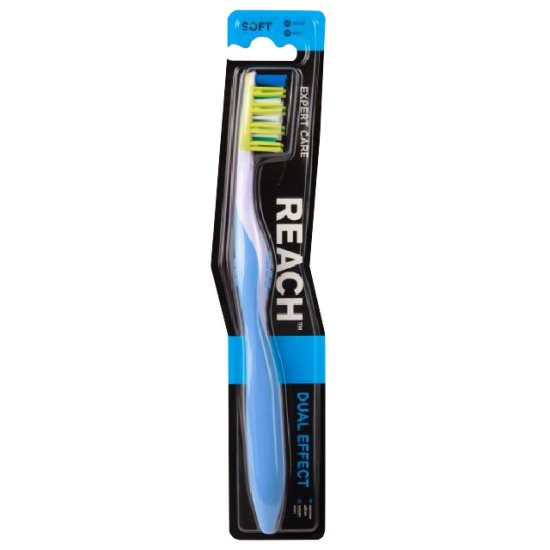 Щетка зубная REACH Dual effect мягкая