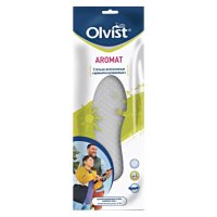 Стельки OLVIST Aromat латекс, хлопок безразмерные всесезонные ароматизированные