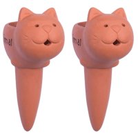 Набор увлажнителей для комнатных растений MAXITERRA Котик 2шт 8х8х13см