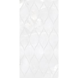 Декор настенный AZORI Lux light 31,5х63 белый