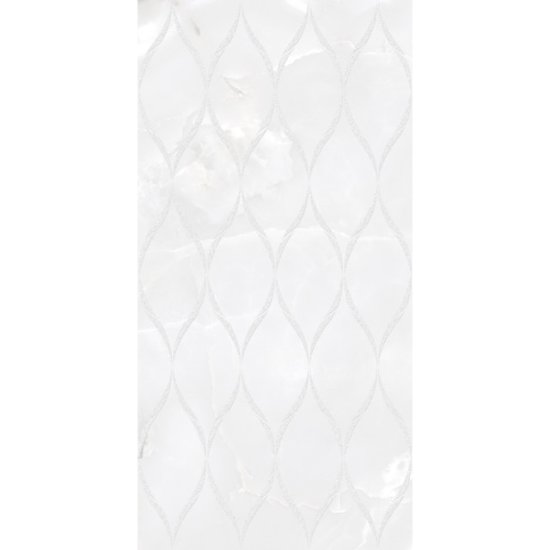 Декор настенный AZORI Lux light 31,5х63 белый