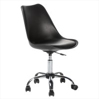 Кресло офисное Тюльпан/Urban 580х480х820(920)мм ткань/пластик/металл черный