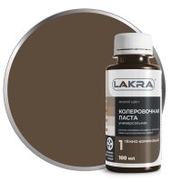 Паста колеровочная ЛАКРА N1 темно-коричневый 100мл, арт.0007877