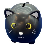 Копилка TODELIA Черный кот 15,5х11,5х12,3см керамика
